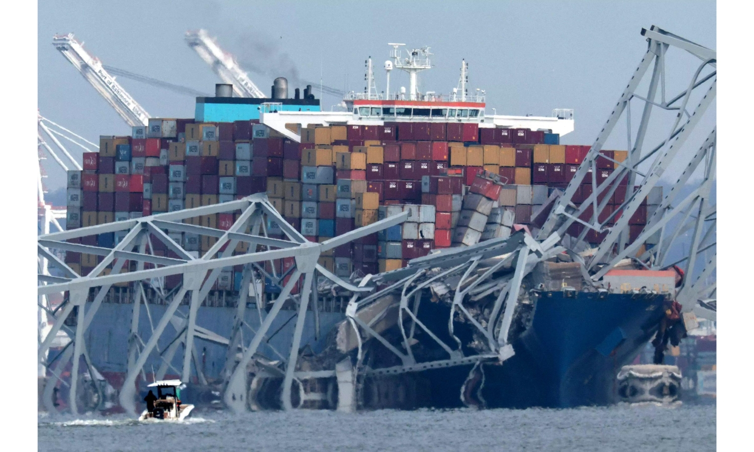 Container Ship with All-Indian Crew Crashes into US Bridge