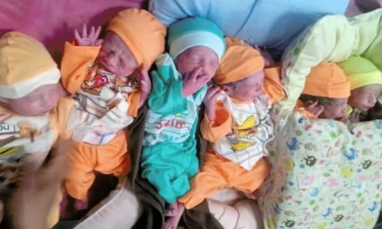 Miracle Birth: Pakistani Woman Welcomes Sextuplets in Rawalpindi Hospital