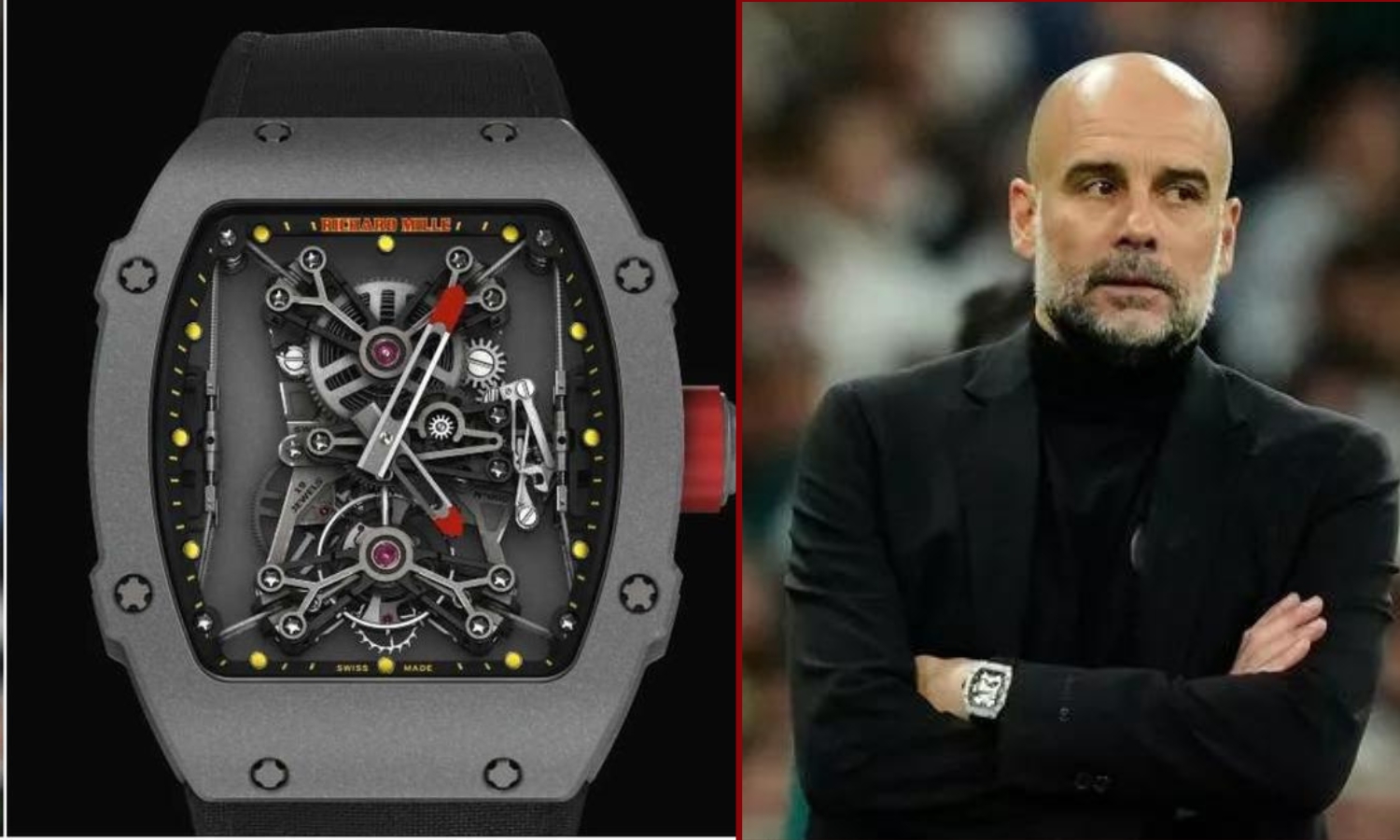 Pep Guardiola Sparks Frenzy Wearing Rare 3.5-Gram Watch Worth &11.5 Crore