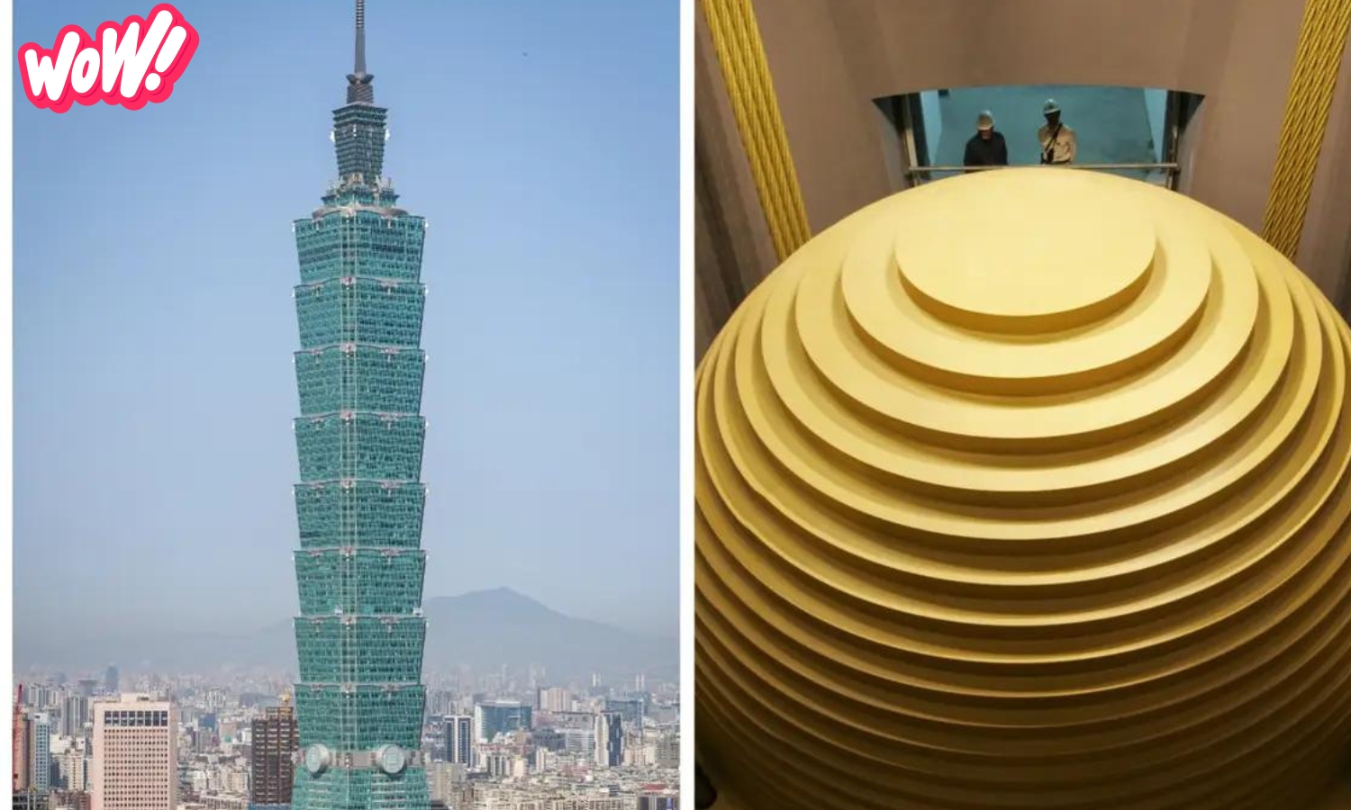 Steel Ball Pendulum: Guardian of Taiwan's Tallest Building During 7.4-Magnitude Earthquake